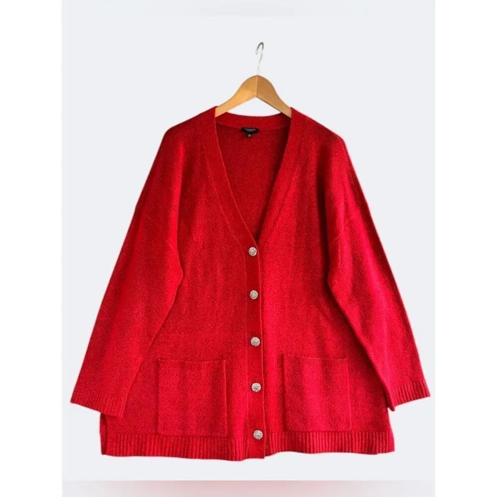 🎉5 for $45🎉 Talbots cardigan sweater size 2XP